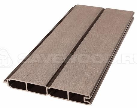 Заборный профиль из ДПК Savewood SW Agger матовый терракот купить в Ставрополе