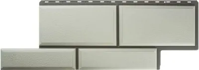 Фасадная панель камень Флорентийский белый