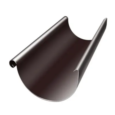Водосток Grand Line 150x100 – Желоб 3м RAL 8017