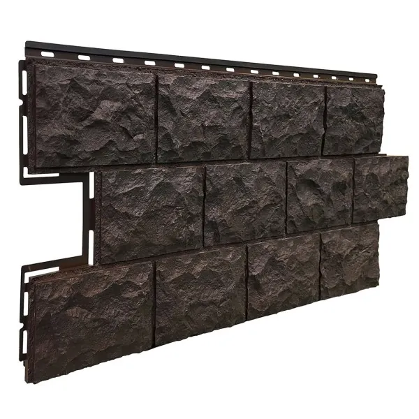 Фасайдинг Серия «Доломит» Тёмно Коричневый купить в Ставрополе