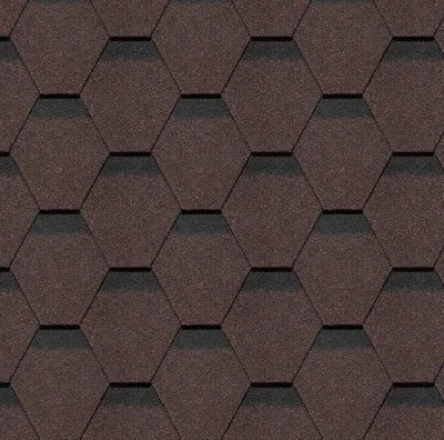 Гибкая черепица Docke, коллекция Шеффилд – Корица