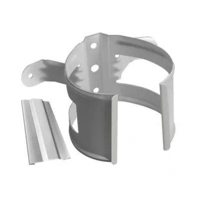 Водосток Grand Line 125x90 – Хомут трубы (на дерево) RAL 9003