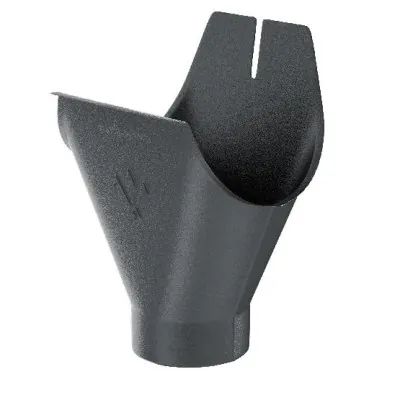 Водосток Aquasistem, Система 150/100 - Воронка желоба RR 23 Маренго matt