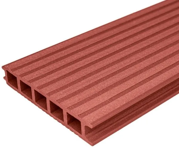 Террасная доска из ДПК бесшовная holzhof, Терракот купить в Ставрополе