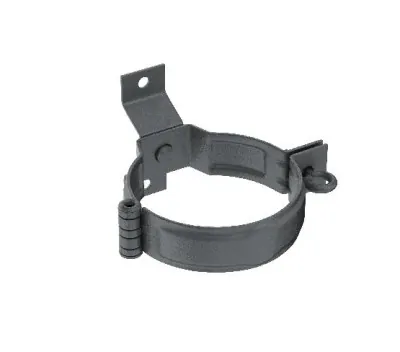 Водосток Aquasistem, Система 150/100 - Декоративный хомут трубы под дерево с комплектом крепления RR 23 Маренго matt