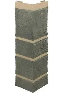 Наружный угол камень (серый), 0,47 х 0,11м купить в Ставрополе