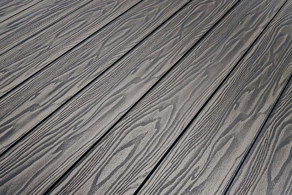 Террасная доска из ДПК Terrapol Смарт 3D Полнотелая без паза Черное дерево купить в Ставрополе