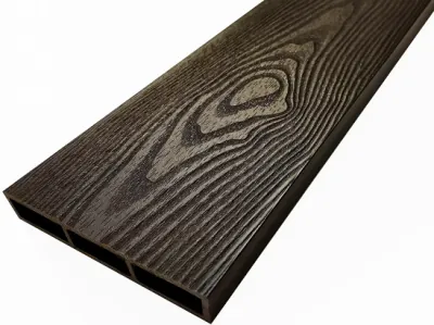 Доска из ДПК для грядок NauticPrime 3D 150х25х2950 Венге