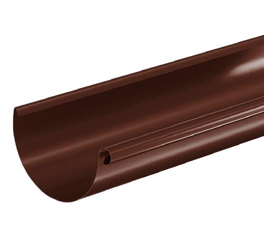 Водосток Aquasistem, система 150/100 - Водосточный желоб 3.00м RAL 8017 Коричневый купить в Ставрополе