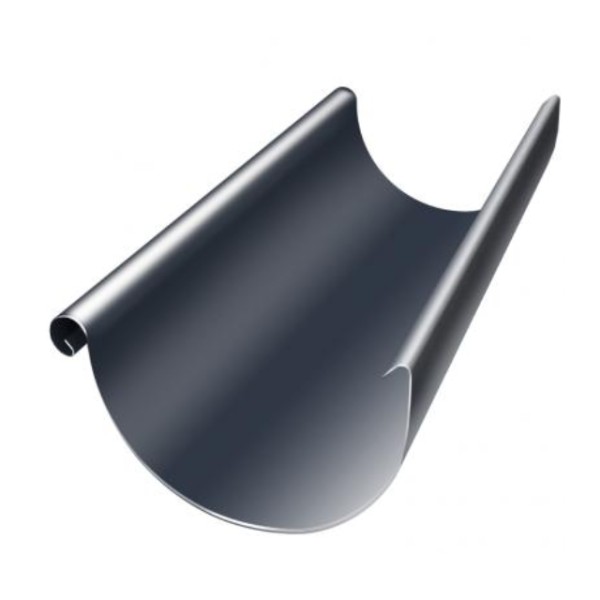 Водосток Grand Line 125x90 – Желоб 3м RAL 7024 купить в Ставрополе