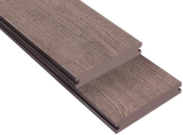 Террасная доска ДПК Outdoor 3D полнотелая NEVADA/CALIFORNIA BROWN коричневая микс купить в Ставрополе