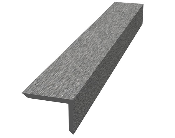 Уголок ДПК для террасной доски NauticPrime, 60x40x2900мм Тёмно-серый купить в Ставрополе