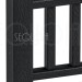 Комплект крышка/юбка для столба SEQUOIA BLACK купить в Ставрополе