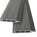 Заборная панель шип-паз EasyDecking Wood-Х 146х20 Серый купить в Ставрополе