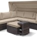 Диван-Трансформер AFINA плетеный из иск. ротанга AFM-320B Brown купить в Ставрополе