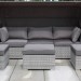Диван-Трансформер AFINA плетеный из иск. ротанга AFM-320G Grey купить в Ставрополе