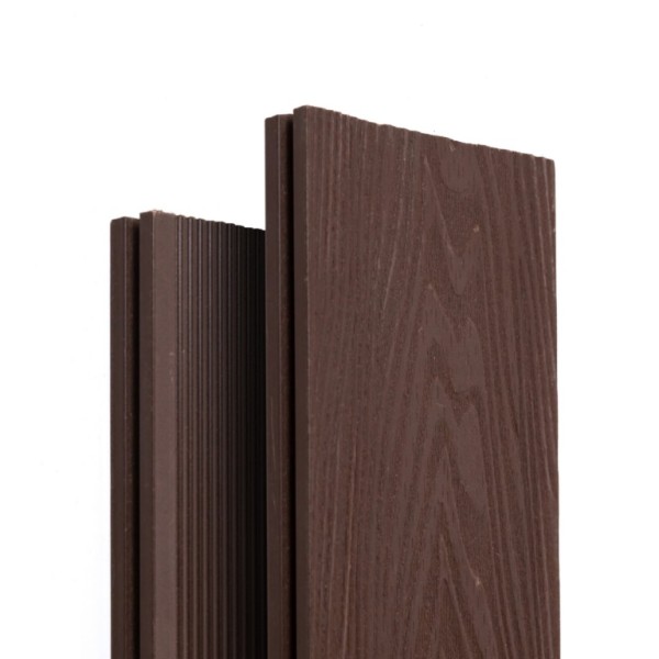 Террасная доска Ecodecking Экстра 3D полнотелая Венге купить в Ставрополе