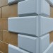 Угол Наружный к Фасадным Термопанелям Доломит Дагестанский Камень 400 мм Белый купить в Ставрополе