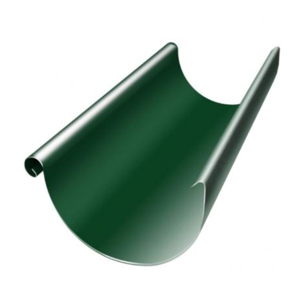 Водосток Grand Line 125x90 – Желоб 3м RAL 6005 купить в Ставрополе