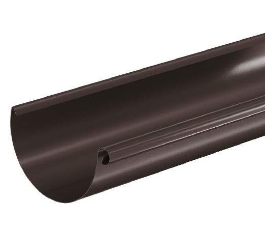 Водосток Aquasistem, система 125x90 - Водосточный желоб 3.00м RR 32 Тёмно Коричневый купить в Ставрополе