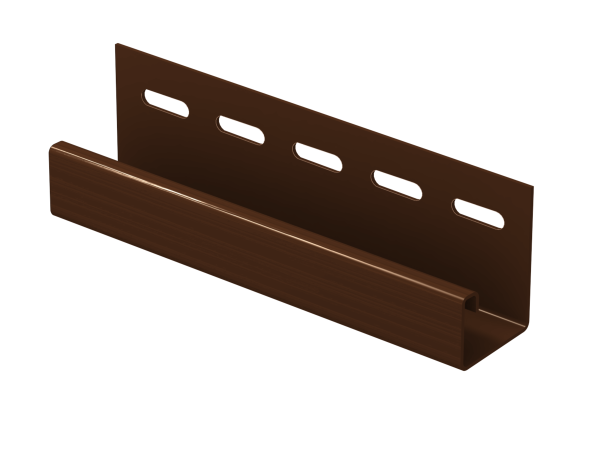 J-планка Ю-пласт Классика коричневая купить в Ставрополе