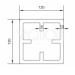 Столб SEQUOIA Evolution 3D WOOD GRAY купить в Ставрополе