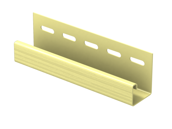 J-планка Ю-пласт Классика кремовая купить в Ставрополе