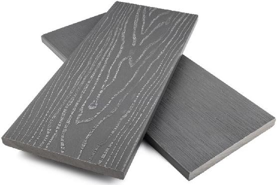 Заборная доска ДПК полнотелая NanoWood Серый купить в Ставрополе