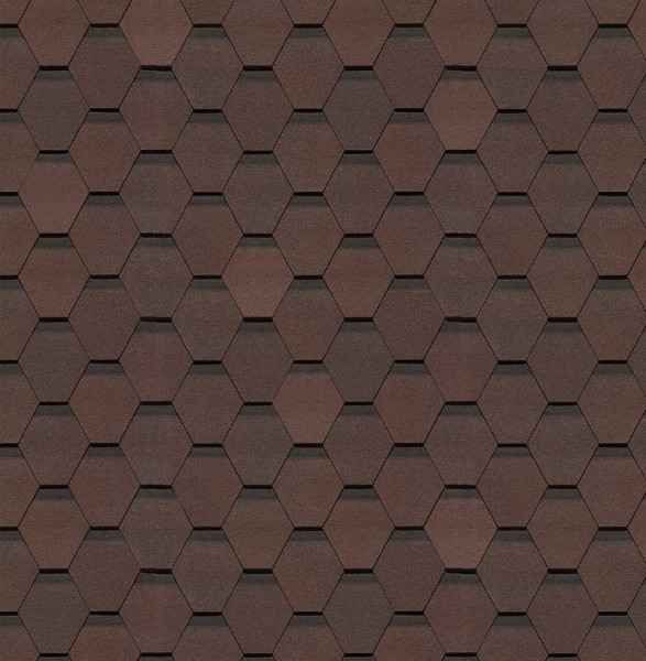 Гибкая черепица Docke, коллекция Шеффилд – Зрелый каштан купить в Ставрополе