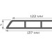 Доска Ромбус 3D ДПК Outdoor STORM GREY серая микс купить в Ставрополе