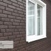 Фасадная панель Ю-Пласт Стоун Хаус Кирпич Коричневый купить в Ставрополе
