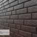 Фасадная панель Ю-Пласт Стоун Хаус Кирпич Коричневый купить в Ставрополе