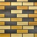 Фасадная плитка Кирисс Фасад Клинкерный кирпич 3х цветный №39 купить в Ставрополе
