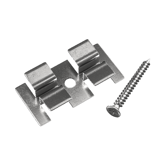Клипса с саморезом, Grinder шовный монтаж 5 mm купить в Ставрополе