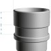 Муфта Docke Lux ПВХ Пломбир купить в Ставрополе