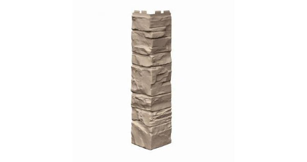 Угол наружный VOX Solid Stone Lazio камень светлая глина купить в Ставрополе