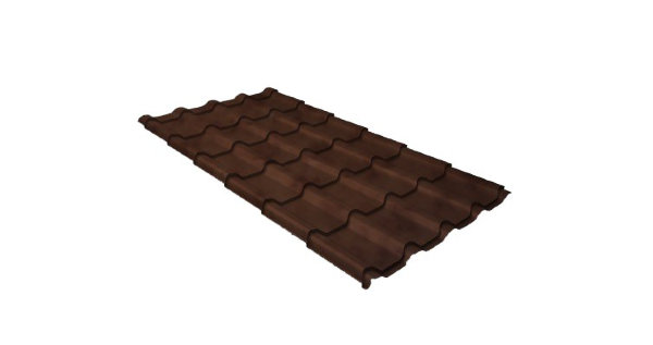 Металлочерепица камея 0,45 Safari Twincolor Brown купить в Ставрополе