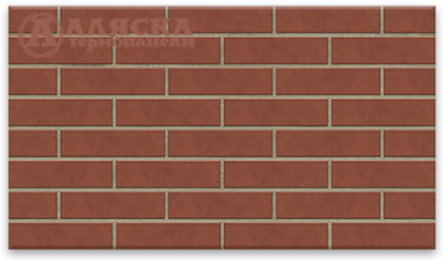 Фасадные Термопанели Аляска Amsterdam red