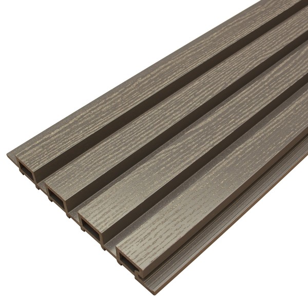 Фасадная доска из ДПК Faynag Wood Рейка Графит купить в Ставрополе