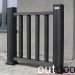 Ограждение из ДПК Outdoor Классик 3D STORM чёрный купить в Ставрополе