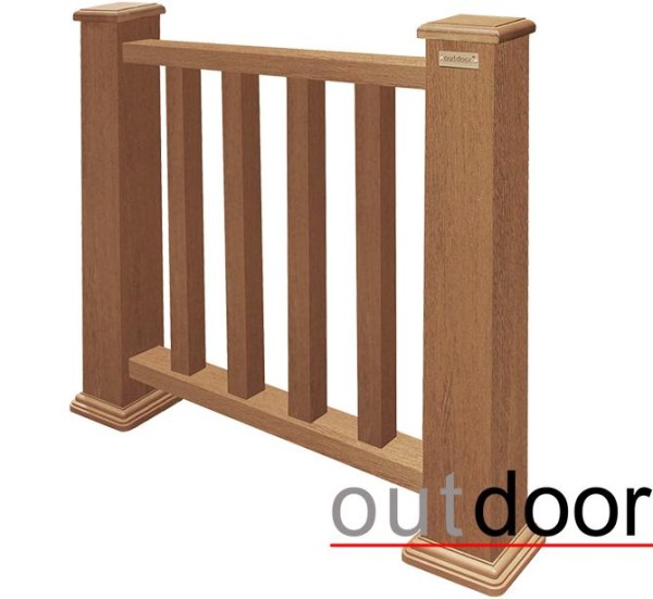 Ограждение из ДПК Outdoor Классик 3D STORM дуб купить в Ставрополе