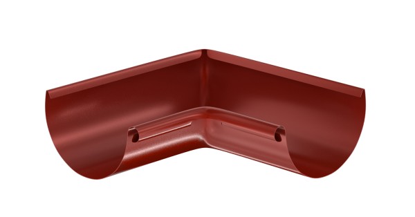 Водосток Aquasistem, система 150x100 - Угол желоба, внутренний 90° RR 29 Бургундский купить в Ставрополе