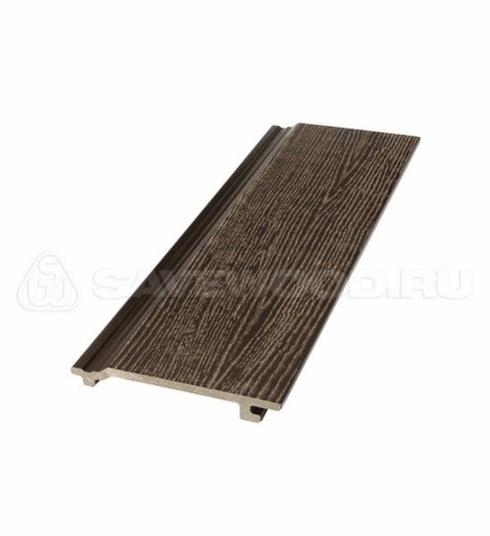 Сайдинг из дпк savewood sw-sorbus радиальный распил темно-коричневый купить в Ставрополе