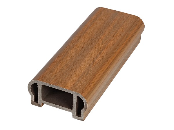 Перила верхнее фигурное Woodvex Co-Extrusion Тик купить в Ставрополе