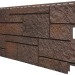 Фасадная панель VOX Sandstone (Сандстоун) темно коричневый купить в Ставрополе
