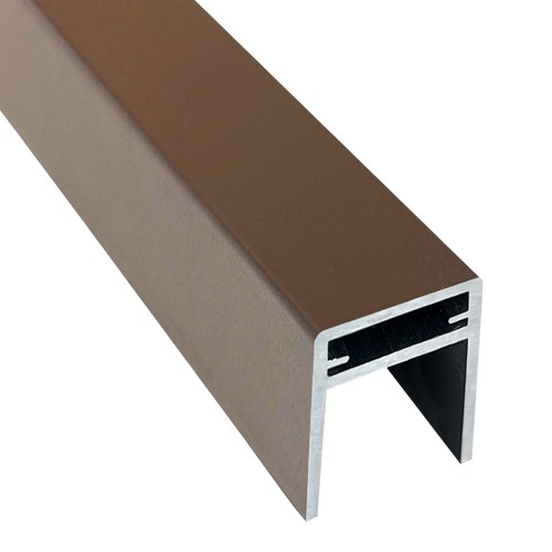 П-профиль Алюминиевый EasyDecking 35x25 Венге купить в Ставрополе