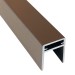 П-профиль Алюминиевый EasyDecking 35x25 Венге купить в Ставрополе