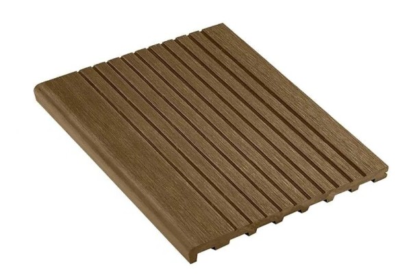 Ступень полнотелая из ДПК Deckart Step Орех купить в Ставрополе