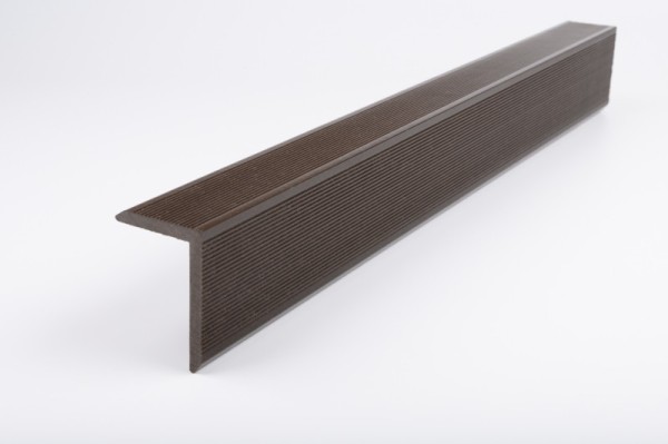 Угол торцевой Ecodecking Титан 60х40х3000 Шоколад купить в Ставрополе