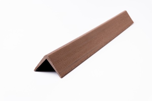 Угол торцевой Ecodecking Практик 50х50х3000 Шоколад купить в Ставрополе